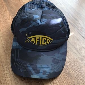 AFTCO blue camo hat
